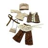 30cm Doll Outfit Set /6 Scale Clothes for GL Body Ghost Mom Casual Dress for Collectible Dolls Playtime
