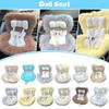 Car Doll Safety Seat For 17cm Cartoon Chair Model For Doll Styling Car Decoration Car Interior I6C2