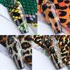 Animal Skin Leopard Design 10Pcs Nail Art Tips Decal Decorative Paper Creative Nail Sticker for Women