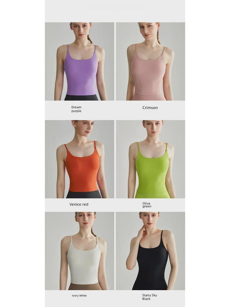 LAHN Dámská nárazuvzdorná fitness vesta s integrovanou hrudní vycpávkou a antibakteriální látkou