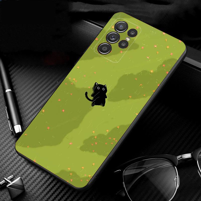 

Phone Case For Samsung Galaxy S26 S25 S24 S23 S22 S21 Ultra S24 S23 S22 S21 S25 Plus S24 FE Cute Cat S25Ultra