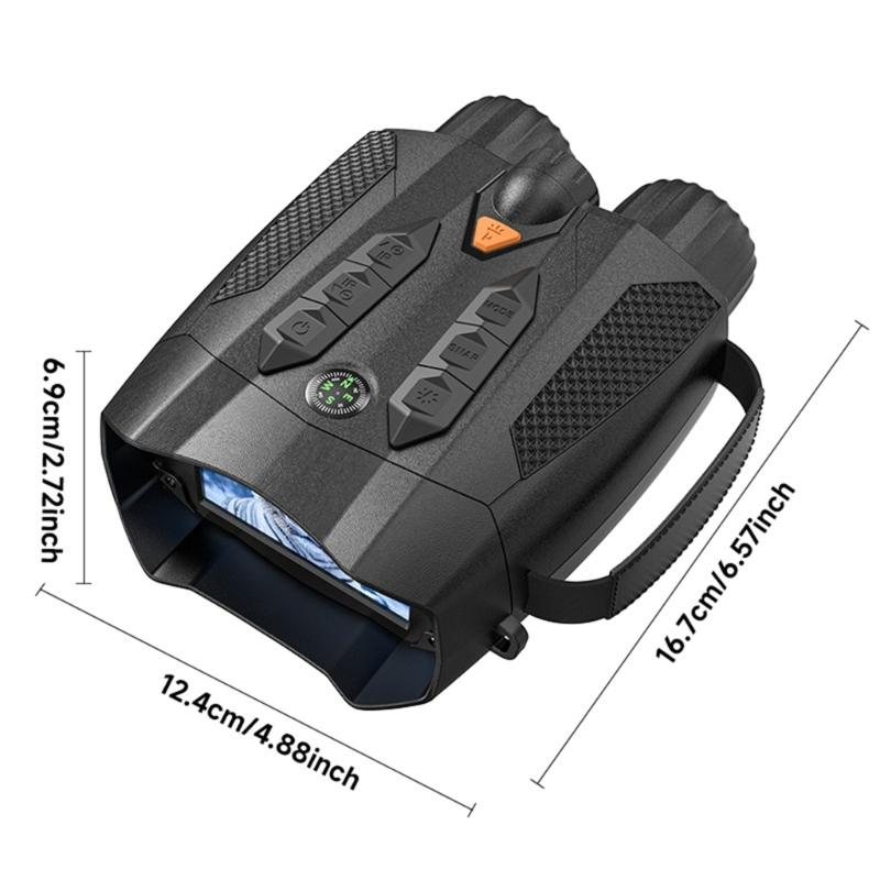Tragbares digitales Fernglas mit Kamera 3-Zoll-Farbdisplay Fernglaskamera Video-Foto-Recorder Einfach zu bedienen