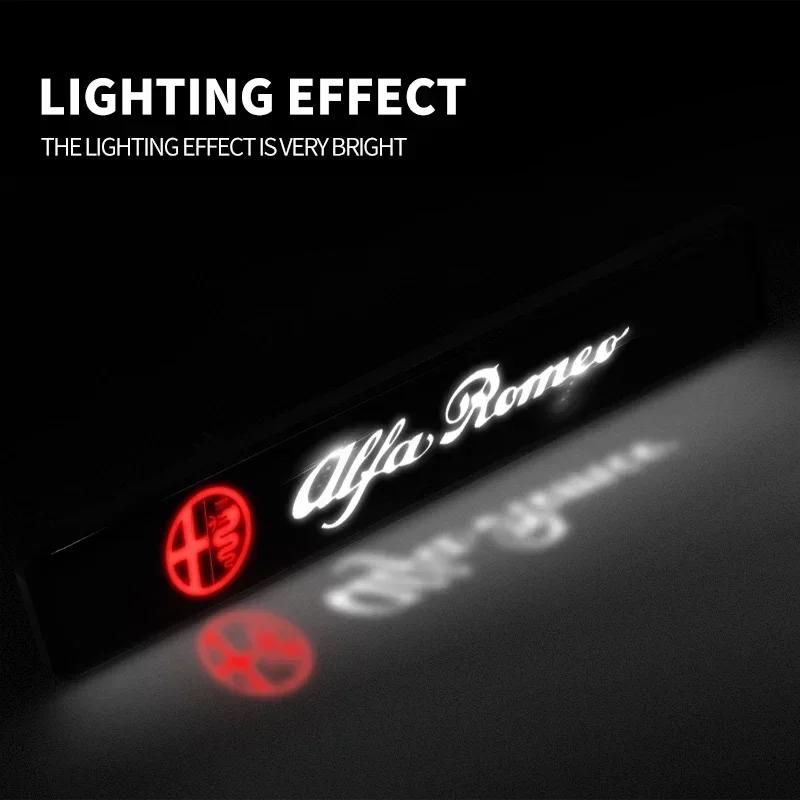 Adesivi per auto per Alfa Romeo LED Mid-Net Clip Luce diurna di segnalazione per Alfa Romeo Giulia Stelvio Giulietta 156 159 147 M