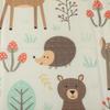 Baby Play Mat, Double Sideded Foldable Kids Crawling Mat, Reversible & Waterproof, Forest Theme