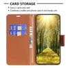 For iPhone 16 Case Drop Proof Wallet Litchi Texture Leather Phone Cover