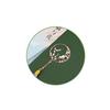 1 Pcs Vintage Chinese Style Fan Shape Flower Cat Tassels Metal Bookmarks Book Marker Page Holder Gift Stationery