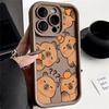 Cartoon Cute Capybara Pattern Phone Case For iPhone 17 16 15 14 13 12 11 Pro Max X XS XR 17 Air 16 E Soft TPU Silicone Cover