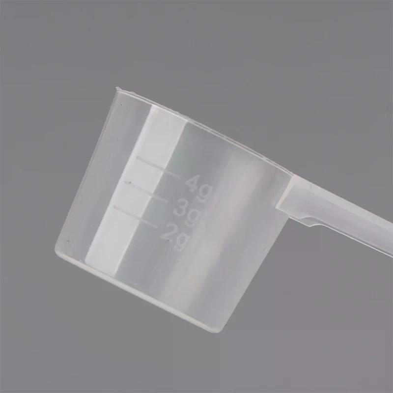 10Pcs 5g Measuring Spoons Coffee Protein Milk Powder Scoop Home Kitchen Gadgets DIY Plastic Measuring Spoon