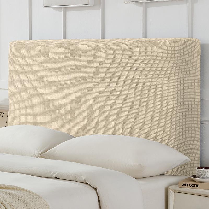 Jacquard Headboard Cover: Thickened, Dustproof, Non-slip, Wear-resistant, Elastic Slipcover & Backrest Protector