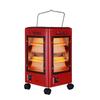 Forno Elettrico Portatile Regolazione Temperatura Tipo Barbecue Riscaldatore a Cinque Lati Sistema di Riscaldamento Domestico Ventilatore Elettrico per Riscaldamento