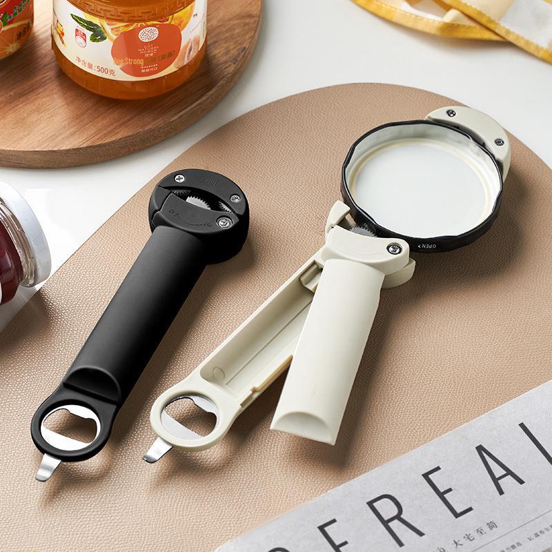 RAKUEN Multifunctional Telescopic Can & Bottle Opener with Magnetic Twist Feature