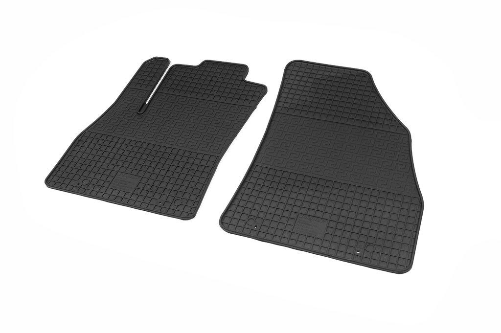 Rubber Mats (Polytep) 4 Pcs, Light Rubber Smell for Peugeot Bipper