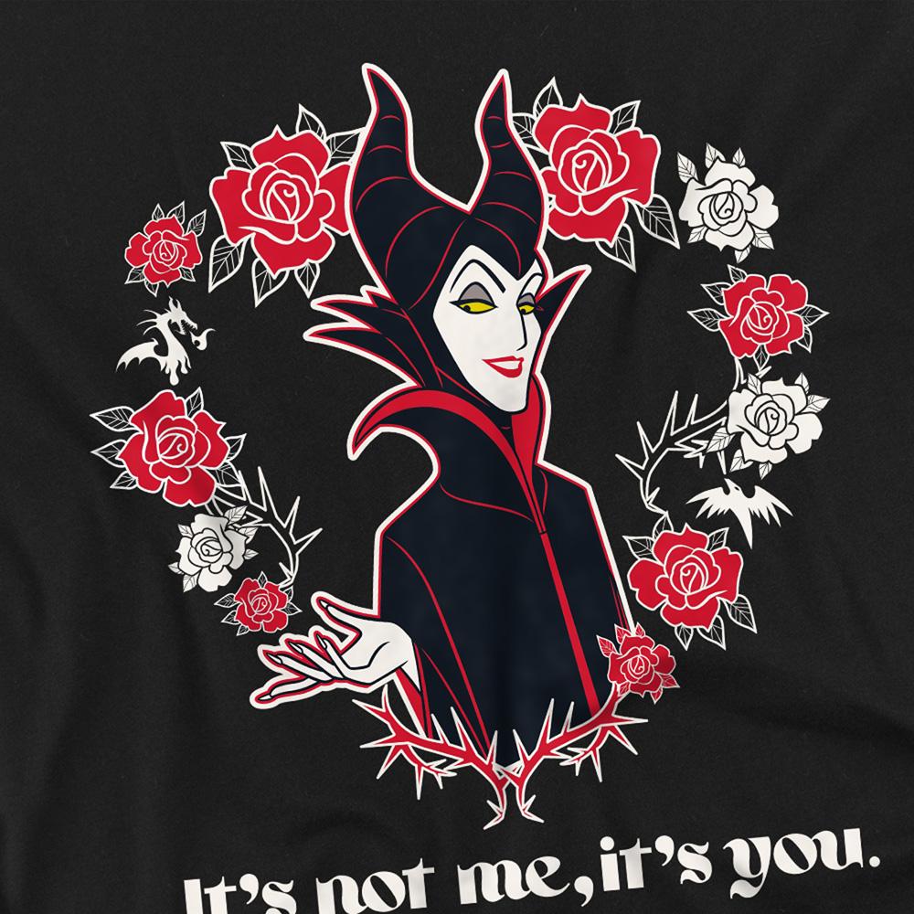 Disney Villains Unisex Adult ItÂ´s Not Me, ItÂ´s You Maleficent Valentine's Day T-Shirt