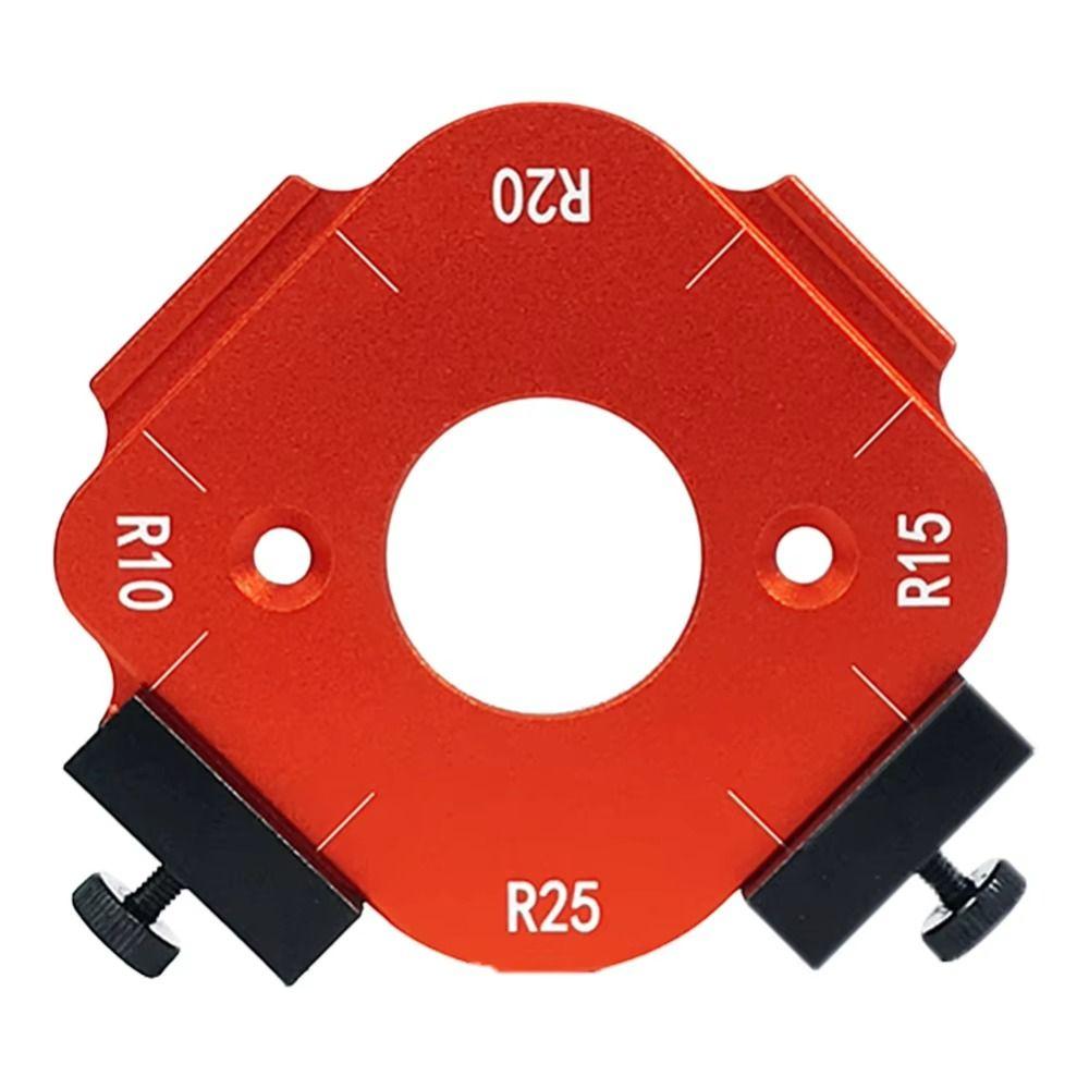 R10-R50 Radius Jig Arc Angle Positioning Template 4 in 1 Round Corner Jig  Woodworking