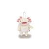Shinada Global Mochi Series Mochi Upa Ivory (mini) 7 x 5 x 14cm Plush Axolotl Animal MOUP-0088IV