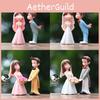 Wedding Cake Topper Couple Statues With Pvc Material For Bridal Decor