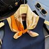 100% Silk Scarf Women Shawls Wraps for Ladies Foulard Scarves Neckerchief Female Hijab Bandana Luxury Spring Fashion bufanda