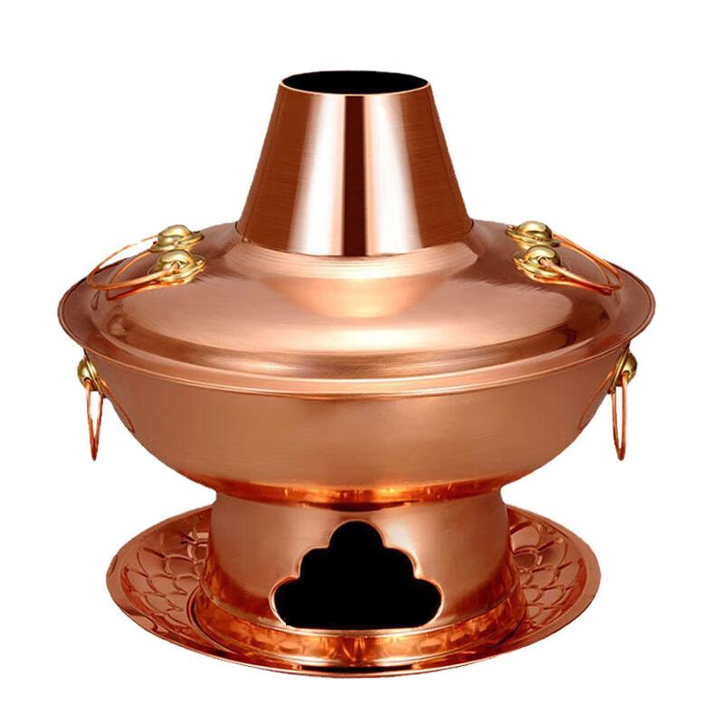 Handmade Pure Copper Charcoal Hot Pot