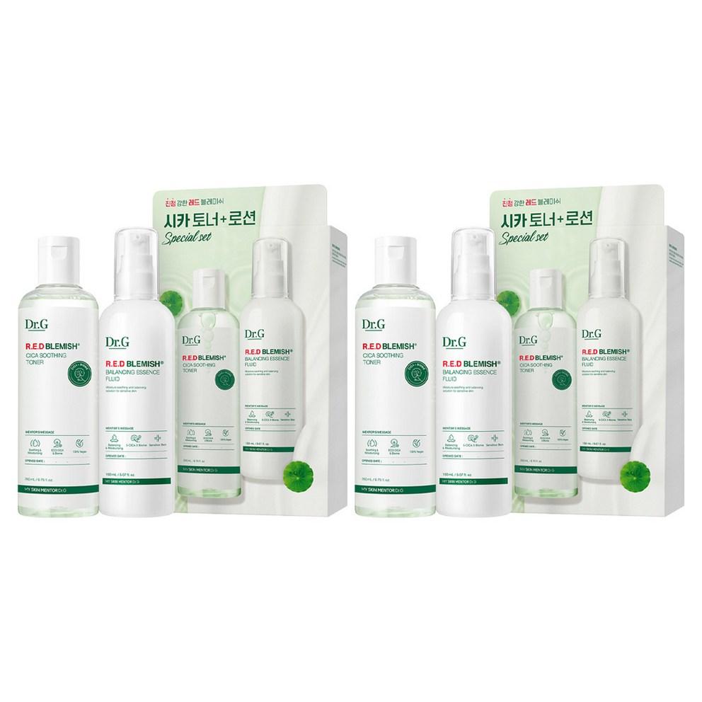 [Dr.G] Red Blemish Cica Toner 200ml + Lotion 150ml 2-Set