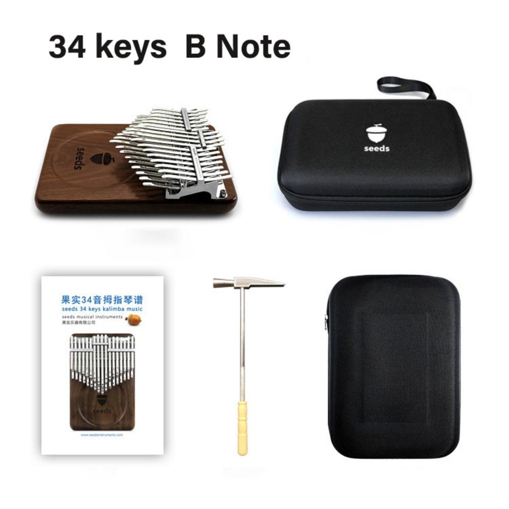 Kalimba Musical Keyboard Beginner Kalimbas Professional Scale Musical Instruments Wood Fingers Piano Accessories Keyboard Musical Instrument
