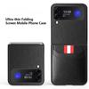 for Samsung Z Flip 7 4 3 6 5 Flip7 FE flip6 flip5 Leather Case for Samsung Galaxy Z Flip 4 3 5G Flip4 Flip3 Phone Cover Capa