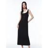 Peacebird Women's Knitted Sleeveless Long Dress