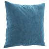 3-Cz. Relaxation Set With Cushions, Blue, Velvet