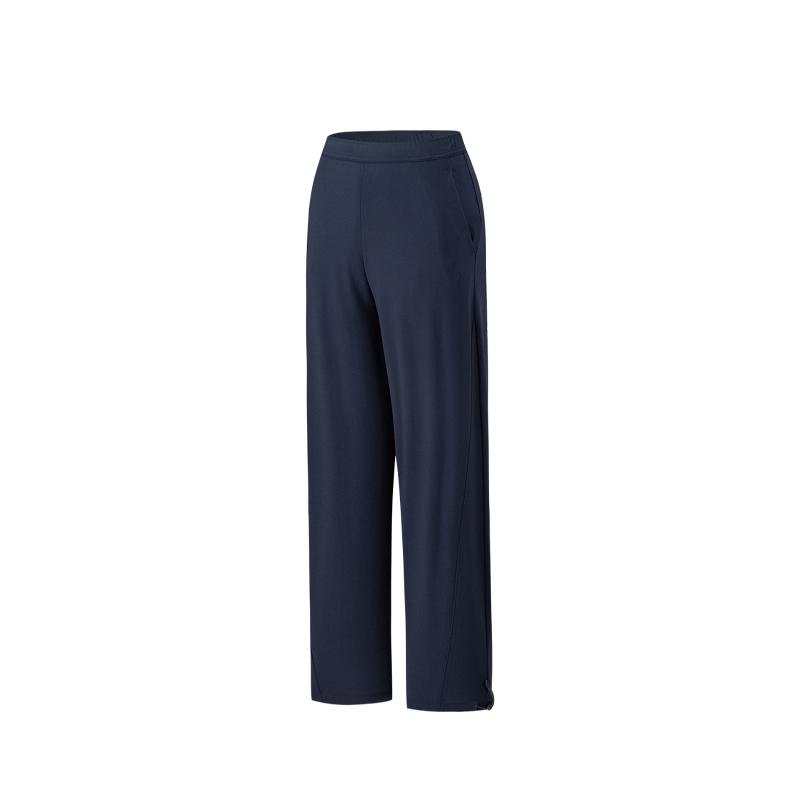 Anta Training Series Simple Soft Fashion Versatile Loose Knit Sports Pants Women bottoms 162627315-2 XL