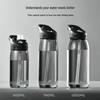 Vanow 780ml Sport-Wasserflasche mit Strohhalm