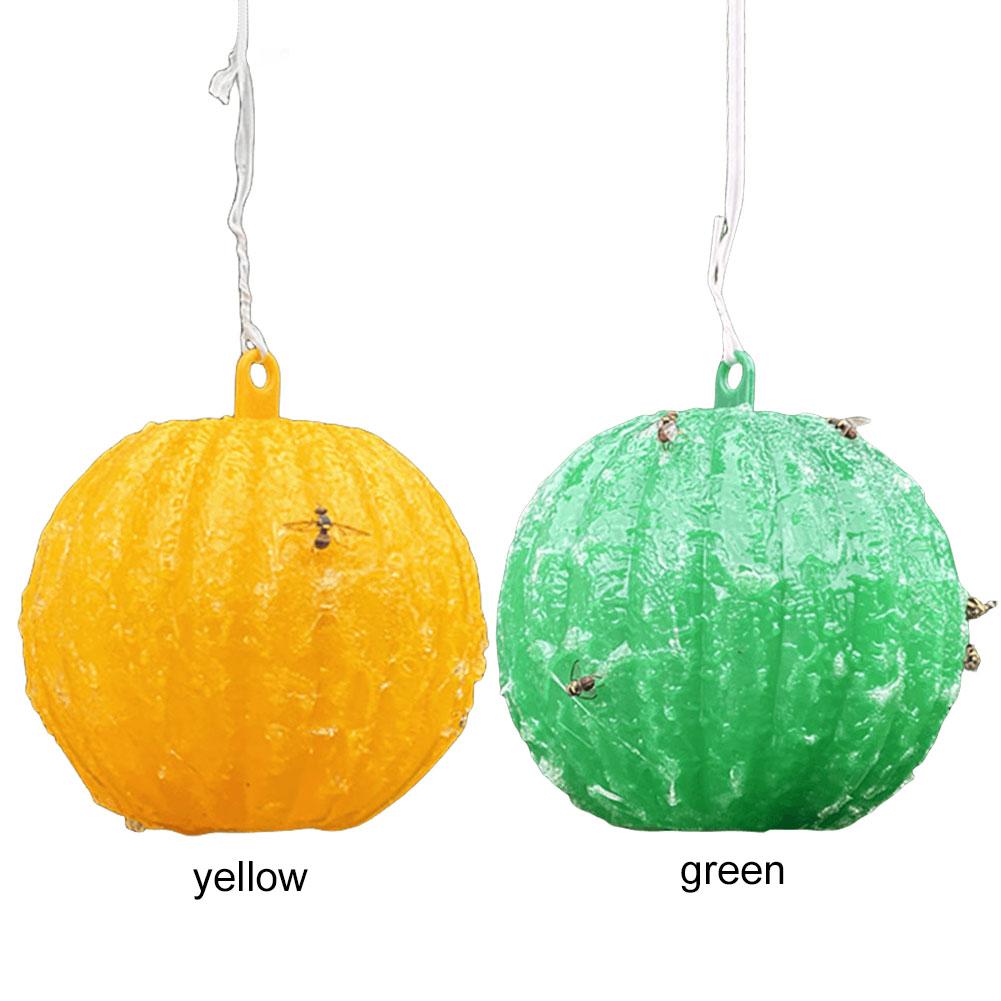 Sticky Glue Fly Gnat Wasp Mosquito Bugs Trap Ball Flying Insect Bug Pest Gnat Traps Ball Wasp Bee Insect Trap for Indoor Outdoor
