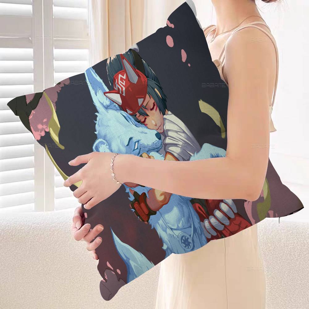 Game D-DVAS Pillow Cushion Cover Pillowcase Living Room Sofa Home Decor Customized