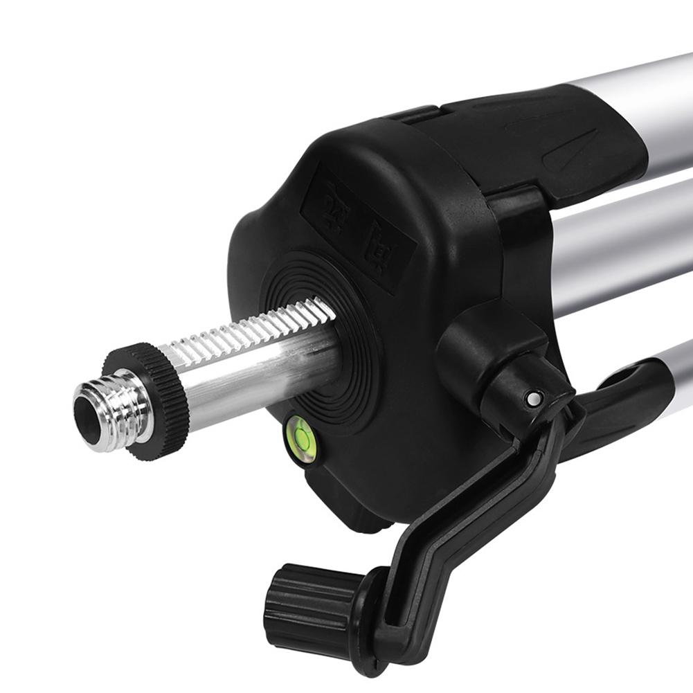 Level Self-level Adjustable Height Tripod Stand Holder Staff Mesure Tool
