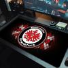 Tappetino per Mouse Colore Eintracht Frankfurt Grande Cuscino per Tavolo da Gioco Antiscivolo per Laptop Tablet Mousepad Grande Tappetino XXL Mini PC Playmat Con Bordo Bloccato