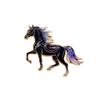 Fashion Flying Horse Brooches For Women Men Cute Animal Pony Badge Pins Clothing Bag Accessories New Year Gift