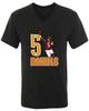 Jayden Daniels 5 Jersey MENS V-NECK Shirt T-Shirt