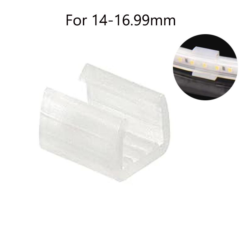 Clipsuri de Fixare LED Neon Strip Suport Conector Accesorii 6mm 8mm 10mm 12mm 15mm 18mm 20mm Pentru Fixare Lumină Neon Bandă LED COB Cataramă