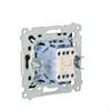 Three-position Roller Shutter Switch 1-0-2 (module) Anthracite (met.) Simon54