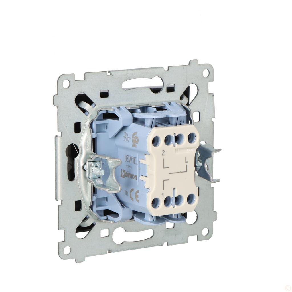 Three-position Roller Shutter Switch 1-0-2 (module) Anthracite (met.) Simon54