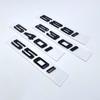 Alter glänzender schwarzer Buchstabe 520i 523i 525i 528i 530i 535i 540i Emblem für BMW 5er E60 E61 F10 F11 G30 Kofferraum-Logo-Aufkleber