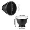 Baorong Mount 7inch Reflector Diffuser Lamp Shade with/without 20° 40° 60° Honeycomb Grid for Studio Strobe Lighting