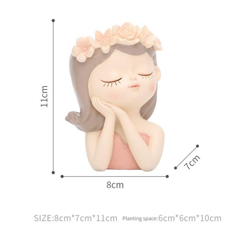 

Цветочные горшки Горшки для суккулентов Милые Сказочные Смола Принадлежности для посадки Игривые