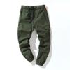 Men's Slim Fit Cargo Running Trousers for Autumn/Winter