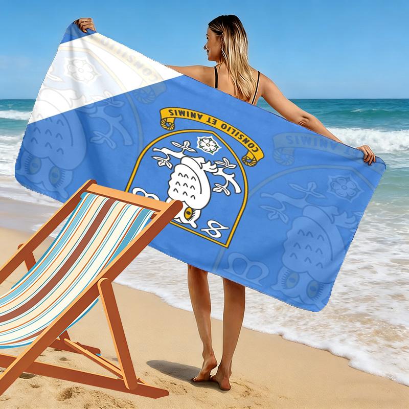 Sheffield Wednesday FC Owl 2D Flat Print Beach Towel, Large Soft Quick Dry Towel for Beach Camping SwimmingXSTJ0915543