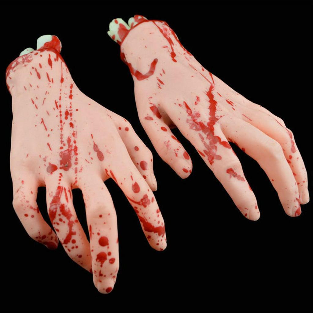 Enge Kunstmatige Hand Voeten Props, Truc Props Halloween Lichaamsdelen voor