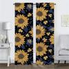 Modern Living Room Curtains for Camera Flower Partition Shades Blackout Curtain Tulle for Bedroom Curtains 2 Pieces Kitchen Home