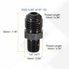 uxcell 6AN Male To 1/8" NPT Male Straight Expansion Adapter