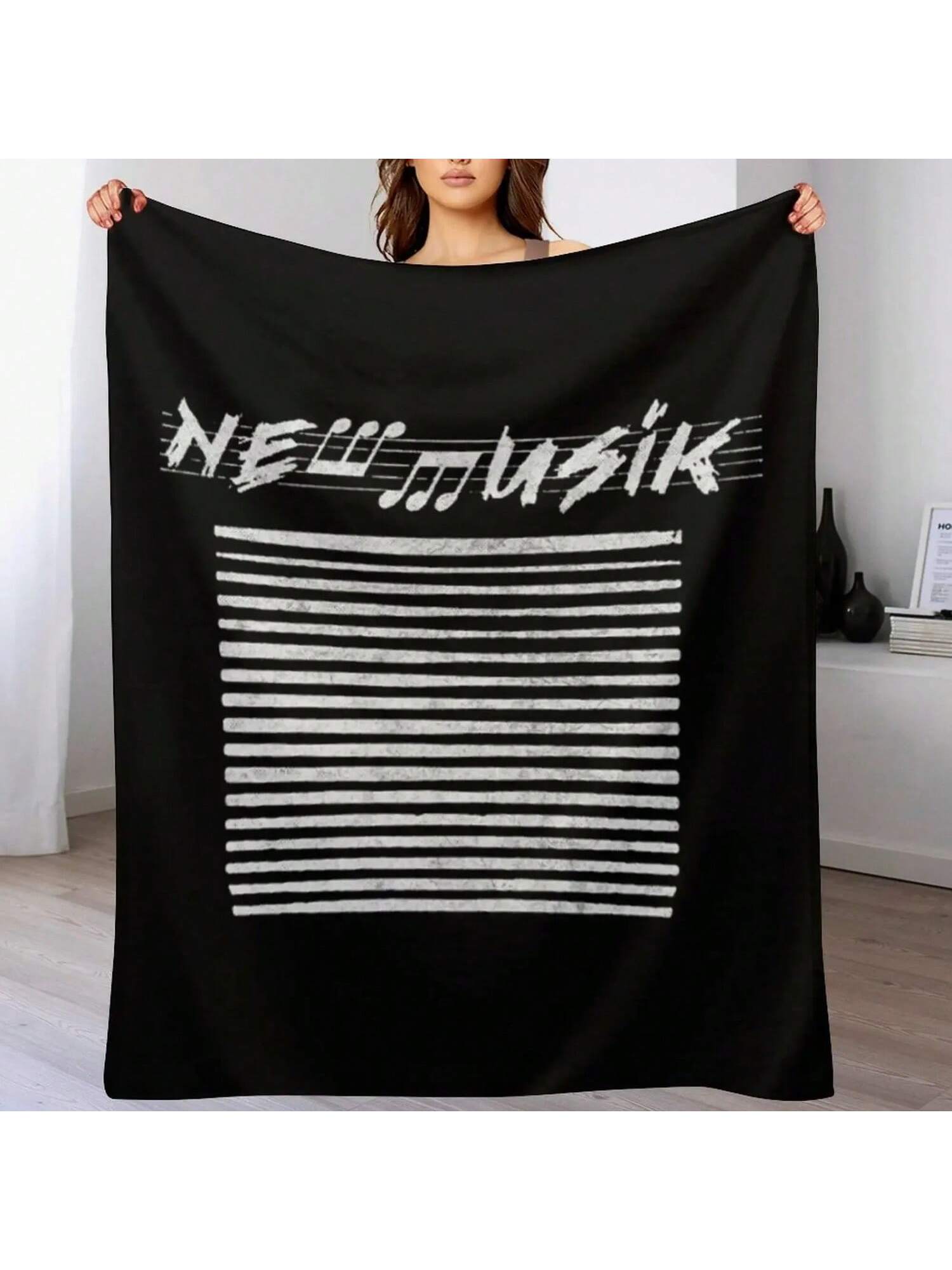 New Musik T-ShirtNew Musik Throw Blanket Moving Polar Thins Warm For Winter Blankets S разноцветный