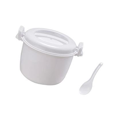 Microwave Safe Plastic Food Storage Container 2600ML Capacity Oven Microwave Rice Cooker Vegetable Container Enduring