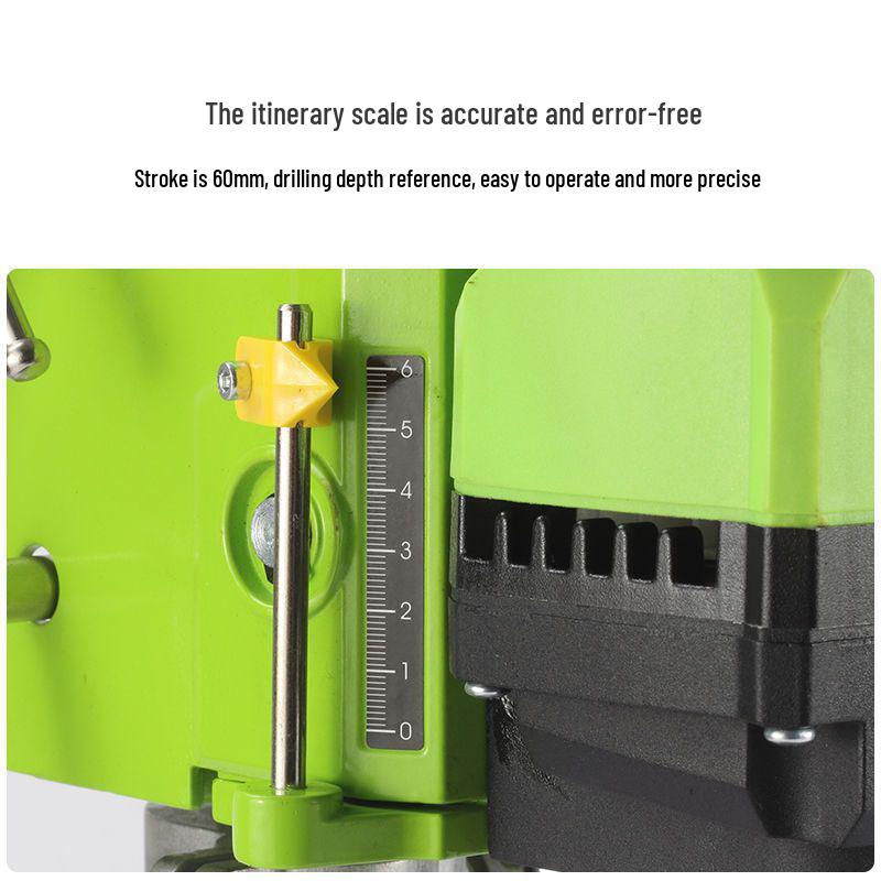 Compact 220V High-Power Bench Drill: Multi-Functional, Industrial-Grade, High-Precision Drilling Machine