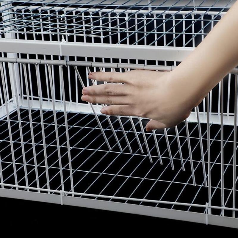 1PC Iron Trap Racing Birds Pigeon Jumping Cage Deodorant Cage Door Bailing Wire Birdcage Entrance House Bird